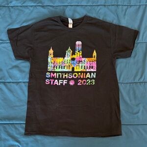Smithsonian Staff 2023 Black T-Shirt